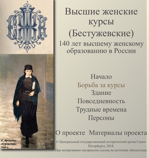 Высшие женские курсы  (Бестужевские)  140 лет высшему женскому образованию в России